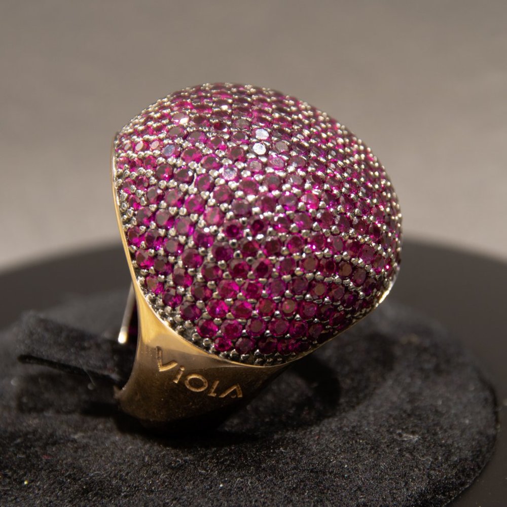 Unique Silver Ring, Designed & Handcrafted Italy - image 1